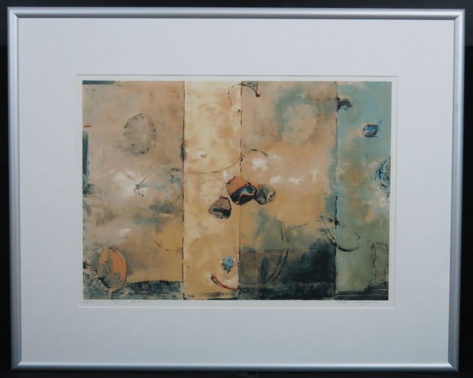 Toon Kuijpers: Zeefdruk, Spring Flower - Ingelijst (Groot) kopen? Bied vanaf 70!