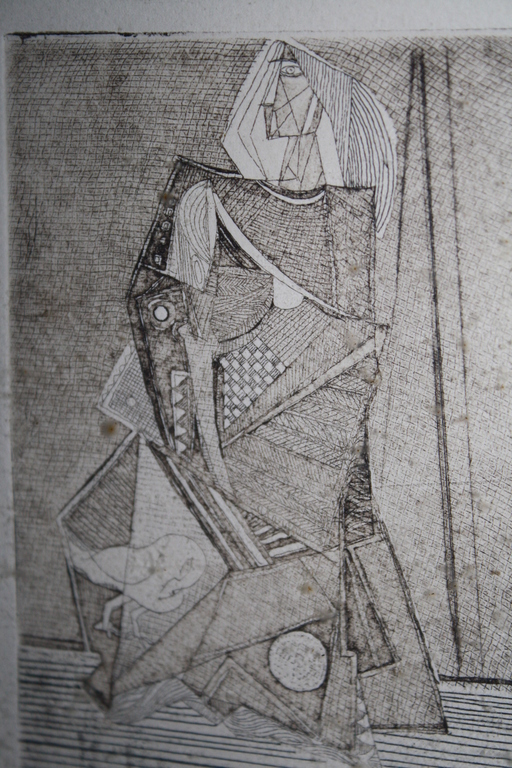 Theo Beerendonk CUBISTISCH PICASSO FIGUUR verkocht voor € 35!