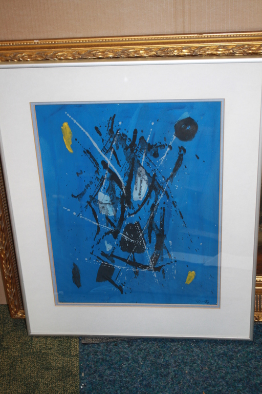 SCHILDERIJ ABSTRACT DOOR KRUIJF ??? kopen? Bied vanaf 1!