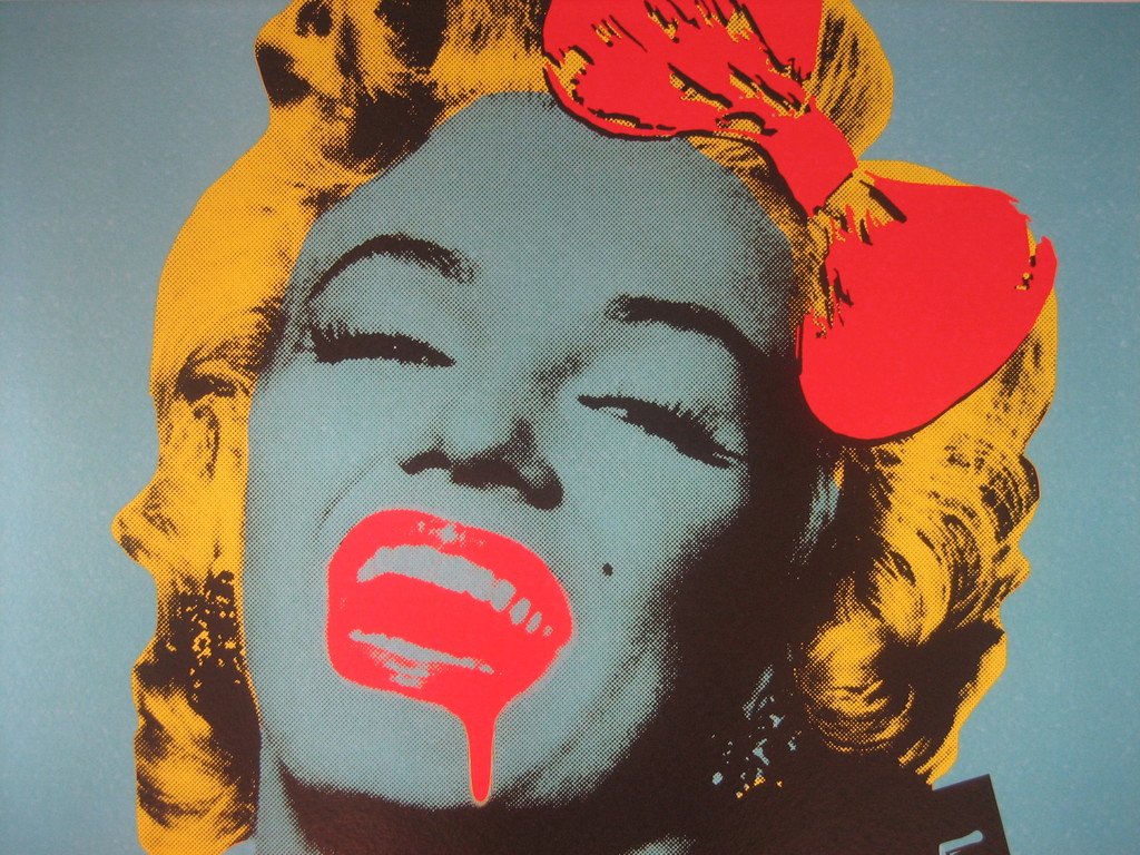 DEATH NYC Limited Edition Art print Graffiti Signed "Monroe Blue Drip" Rare (S) kopen? Bied vanaf 1!