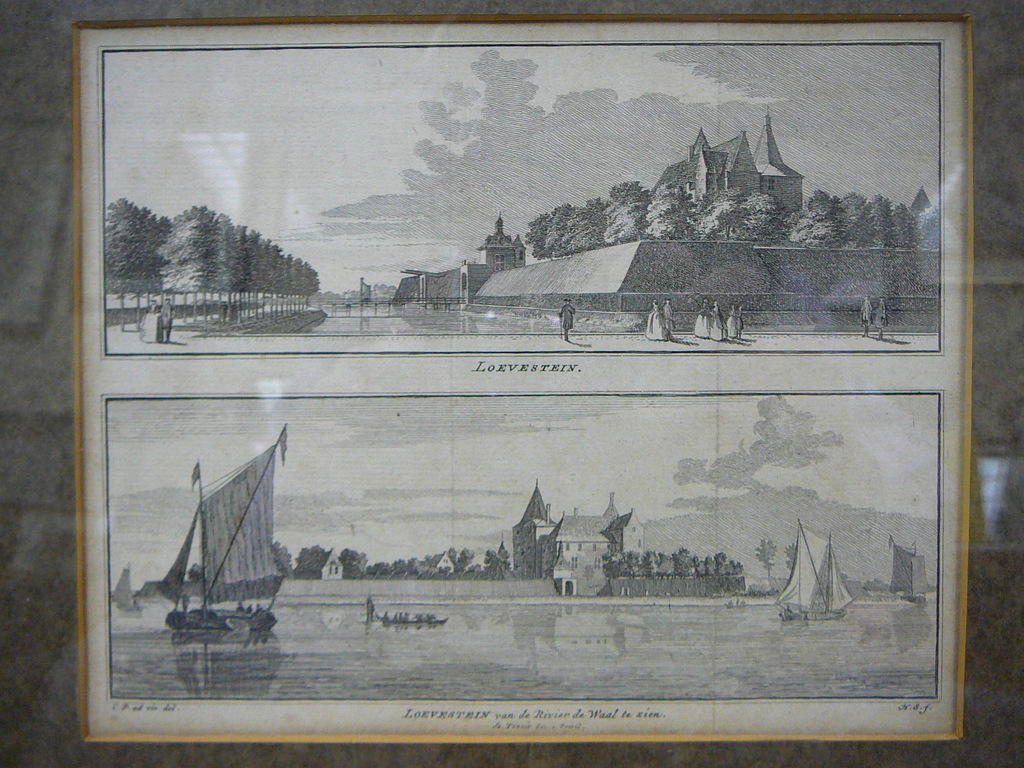 Loevestein- dubbele gravure van  H Spilman 172-1784 kopen? Bied vanaf 40!