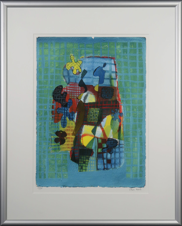 Anna Mes: Giclee, Compositie I - Ingelijst kopen? Bied vanaf 20!