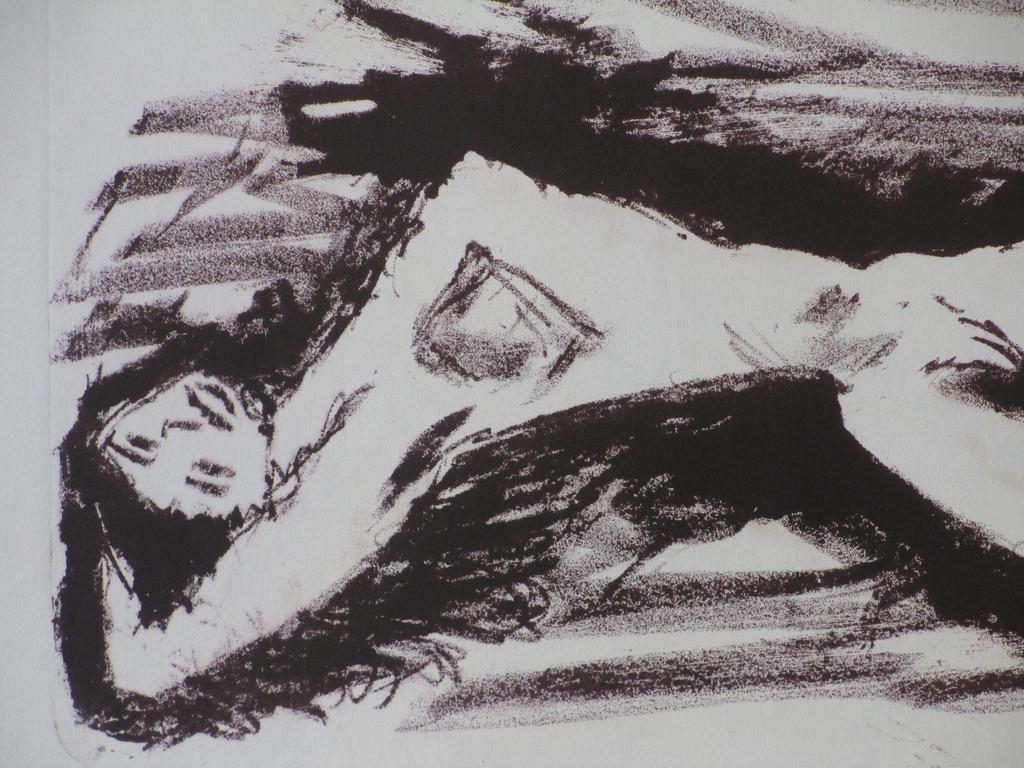 Wally Elenbaas, Liggend naakt, Ets kopen? Bied vanaf 1!