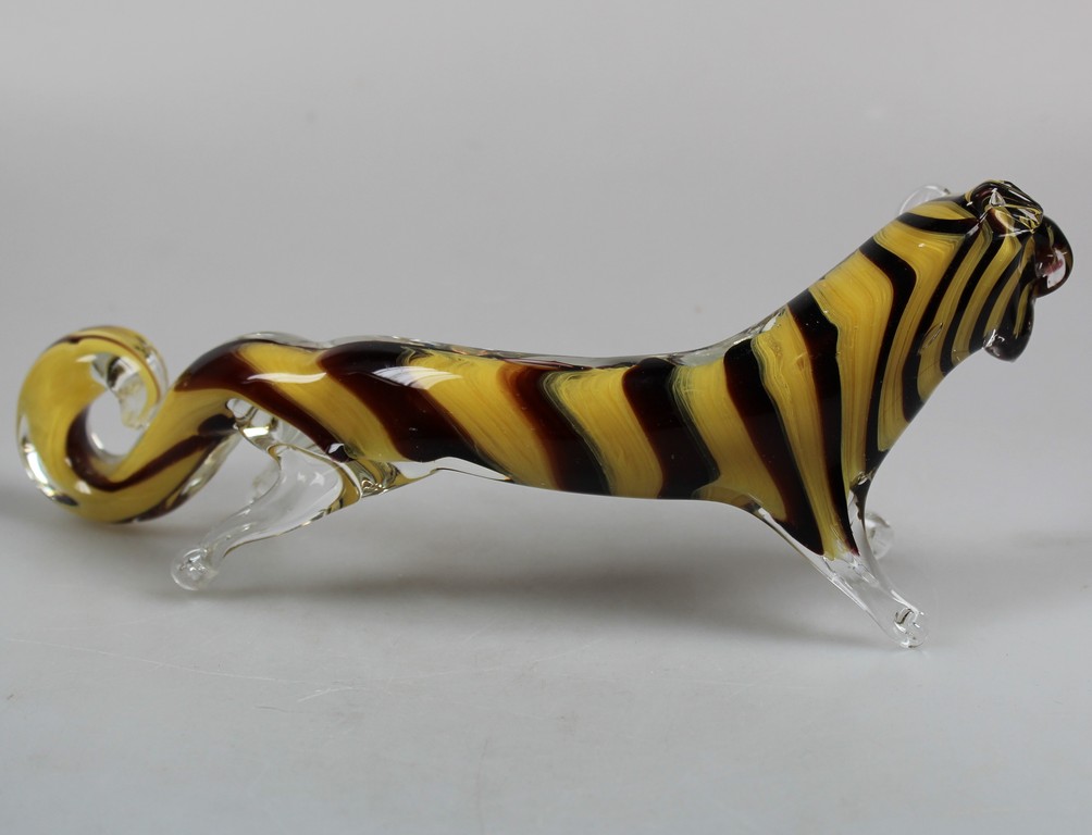Murano glas beeld van een tijger kopen? Bied vanaf 22!