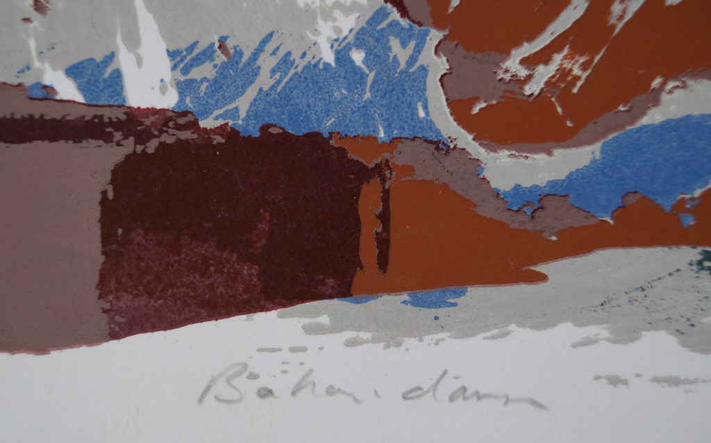 John Lie a Fo - gesigneerde zeefdruk - Bahami dansen kopen? Bied vanaf 1!