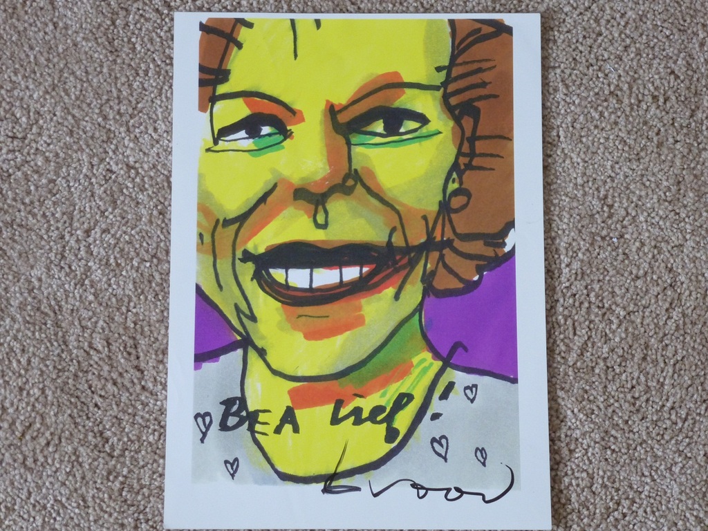 Herman Brood, Bea lief, litho kopen? Bied vanaf 55!
