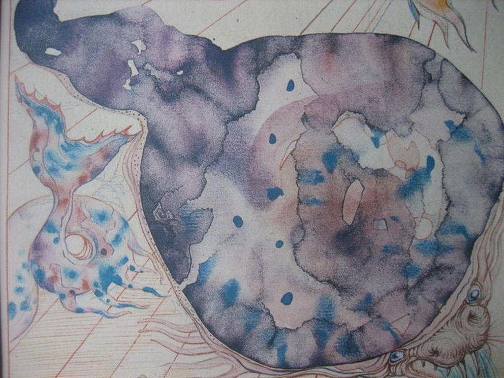 Salvador Dalí - La maison sans vent - Bath of the Nymphs - Lithografie - 1949 kopen? Bied vanaf 1!