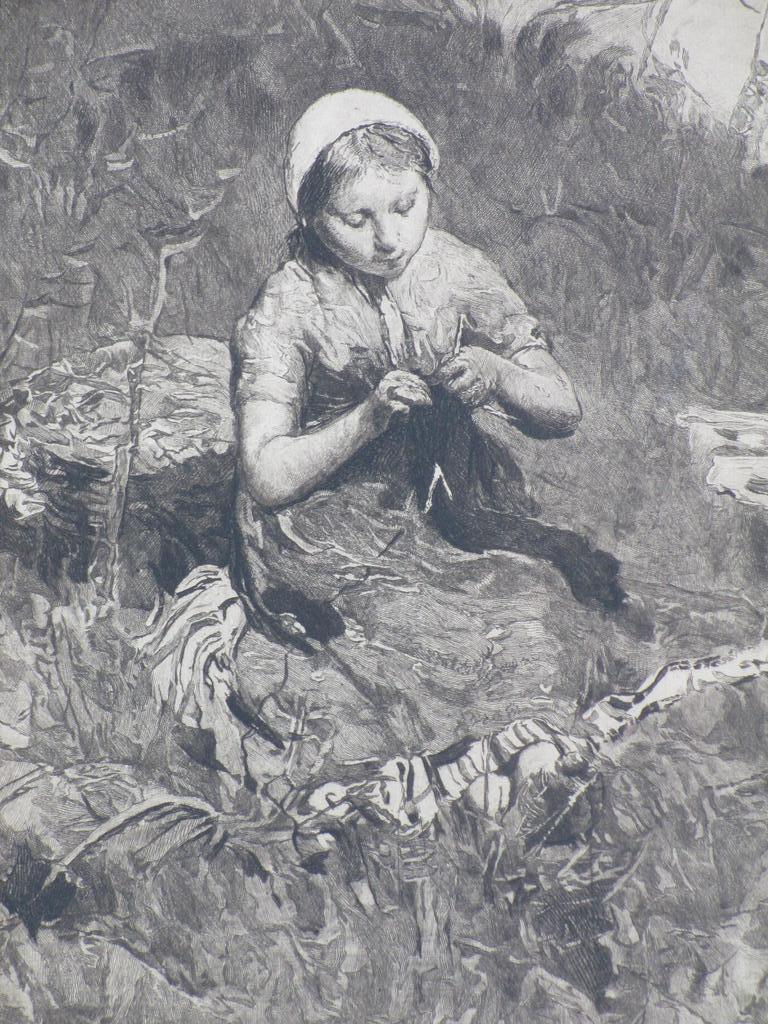 Henri Koetser, Het breistertje, Ets kopen? Bied vanaf 30!