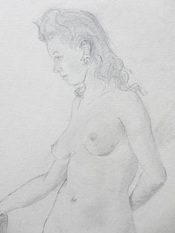 Harm Kamerlingh Onnes (1893-1985) - Naaktstudie 1946 kopen? Bied vanaf 90!