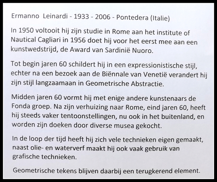Ermanno Leinardi - 3 abstracte geometrische gesigneerde litho's - 1985 kopen? Bied vanaf 1!