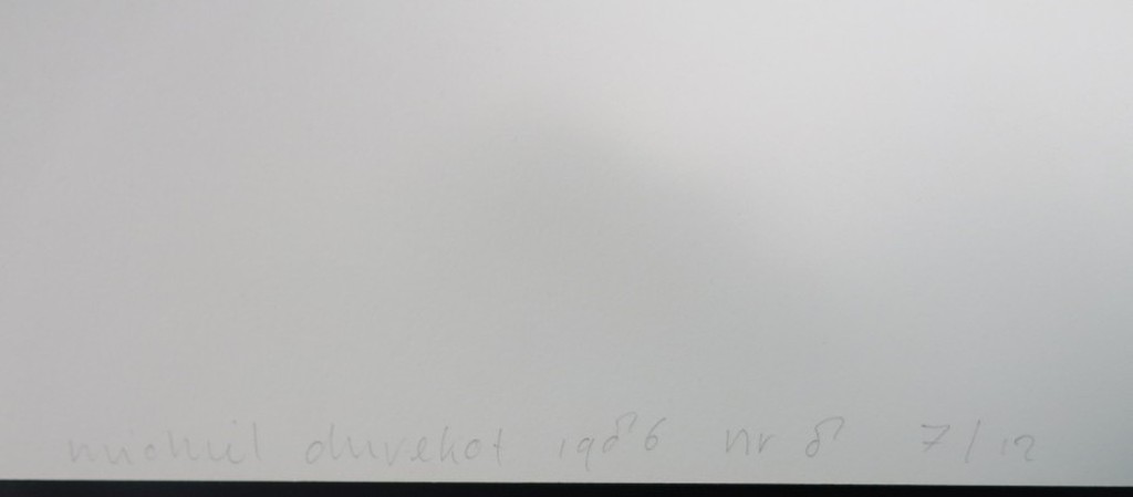 Michiel Duvekot: Lino, Geometrische compositie met vierkanten Nr. 8 'H' kopen? Bied vanaf 1!