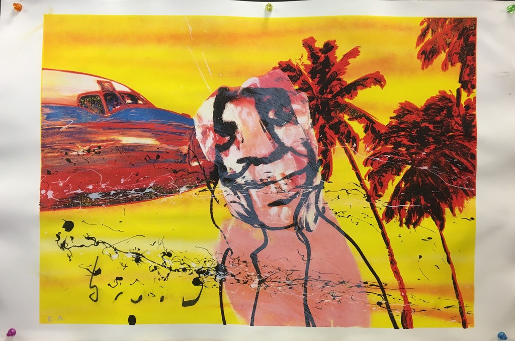 Herman Brood - Kid Creole (E.A.) - Zeefdruk kopen? Bied vanaf 175!