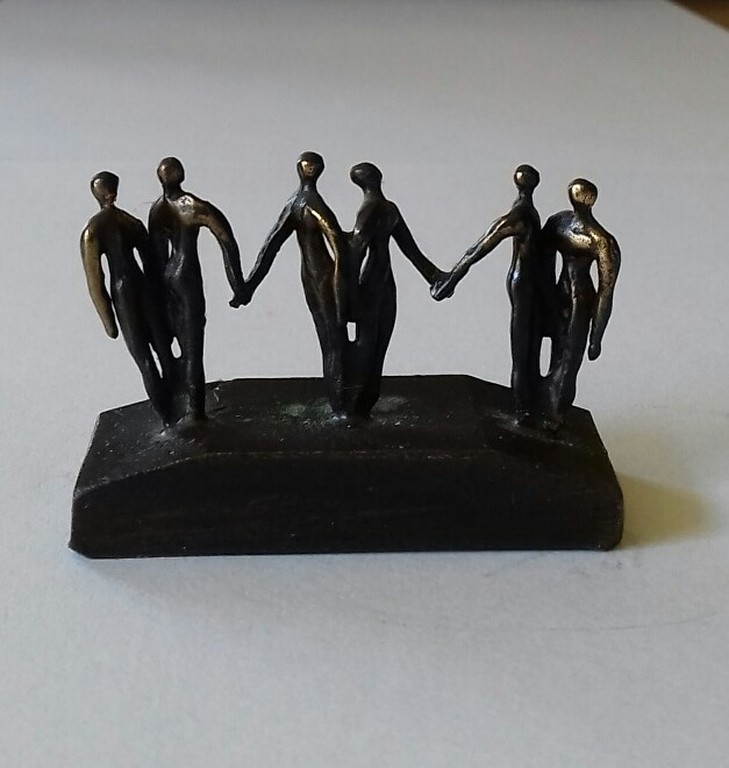 Sculptuur in brons van Corry van Ammerlaan van Niekerk -   kopen? Bied vanaf 15!