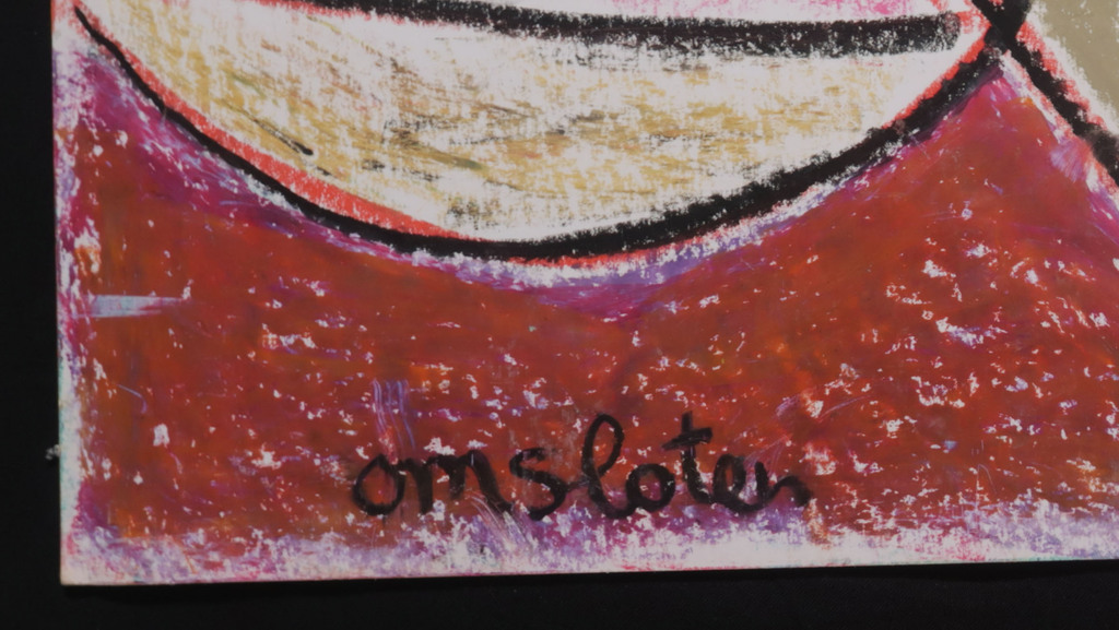 Andries Heyboer: Vetkrijt op papier, Omsloten (Groot) kopen? Bied vanaf 20!