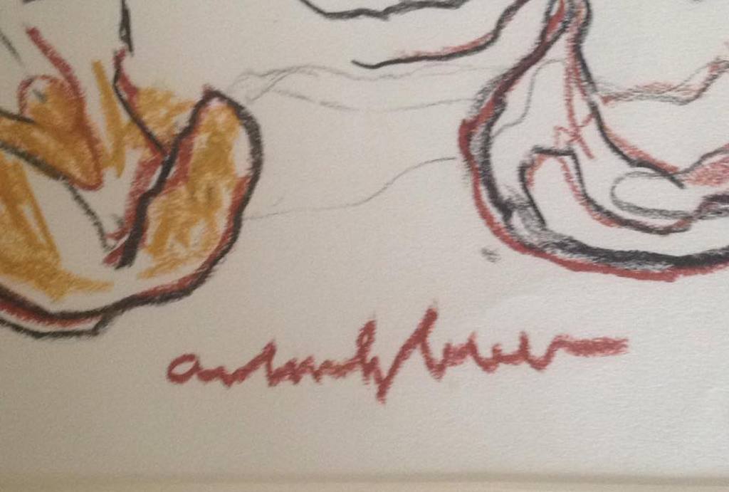  Anton heyboer zijn vrouwen met kleur krijt kopen? Bied vanaf 75!