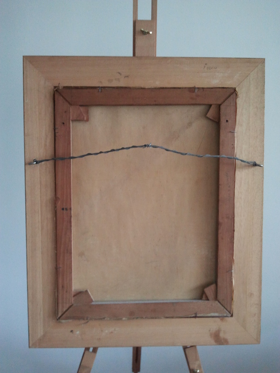  huisje met erf, olieverf op doek, gesigneerd: H.J. Bellaa kopen? Bied vanaf 1!