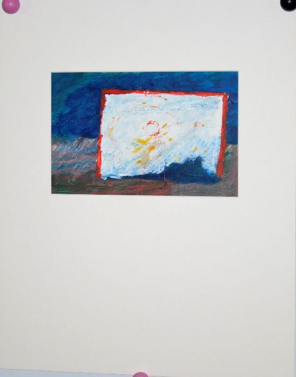 Johan Meijerink: Collage met acryl op papier, Abstract kopen? Bied vanaf 1!