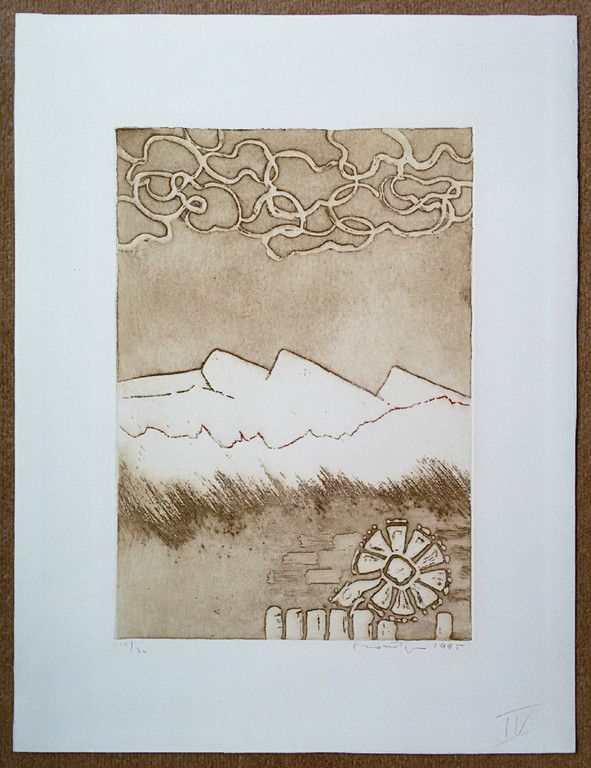 Jan Montyn - Zonder titel, aquatint ets kopen? Bied vanaf 125!