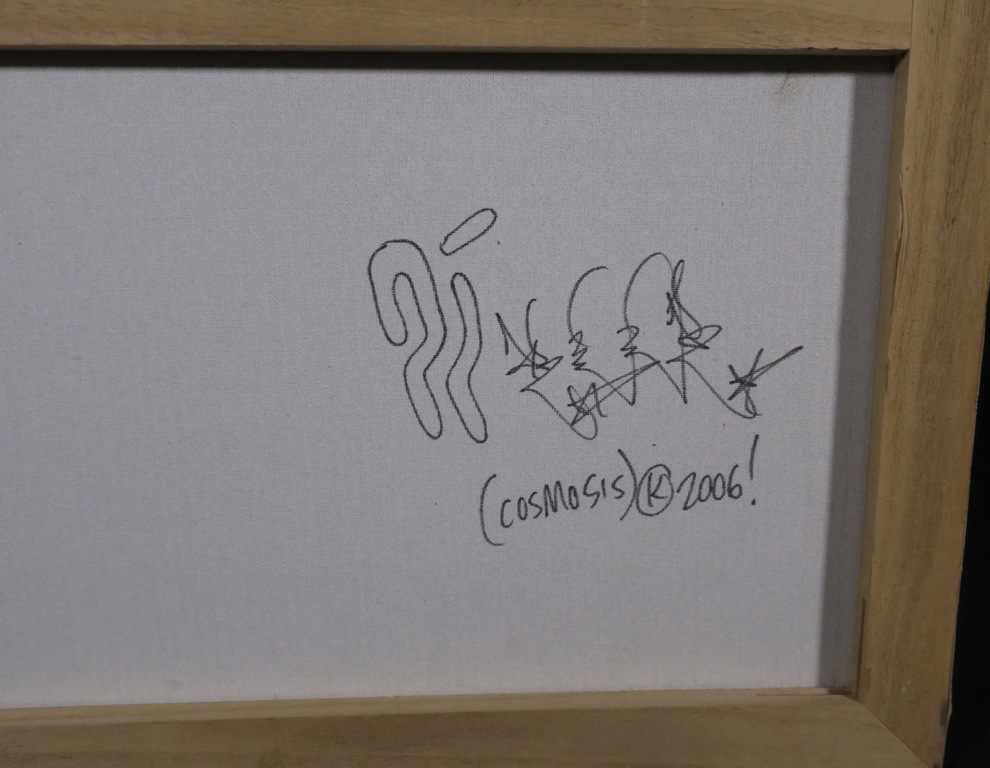 KOOR: Spray paint op doek, Cosmosis  kopen? Bied vanaf 200!