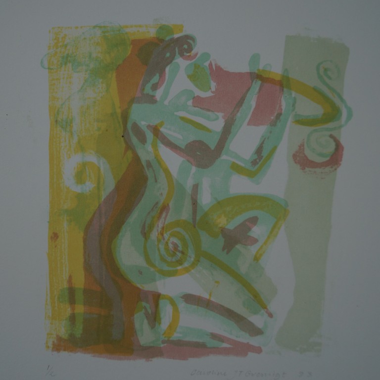 Caroline Gresnigt - litho - 1993 - 2 ex. kopen? Bied vanaf 1!