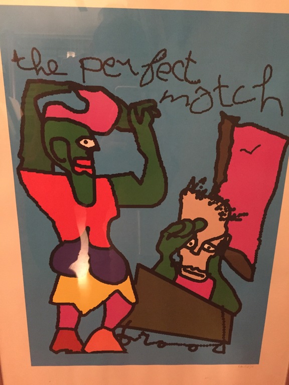 Herman Brood Litho The perfect match kopen? Bied vanaf 50!