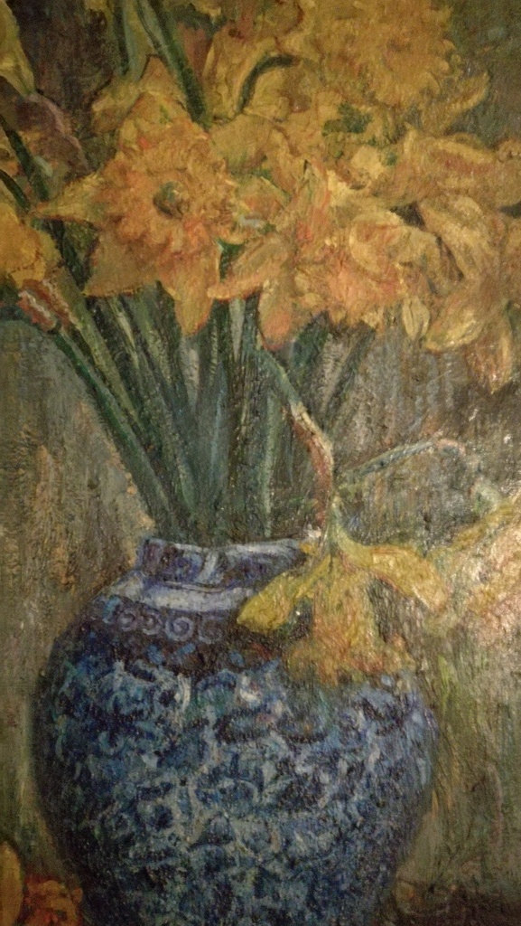 Velleman, Olieverf op doek,  Bloemen Stilleven, gesigneerd kopen? Bied vanaf 1!
