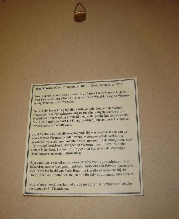 Jozef Cantré  -houtdruk kopen? Bied vanaf 1!