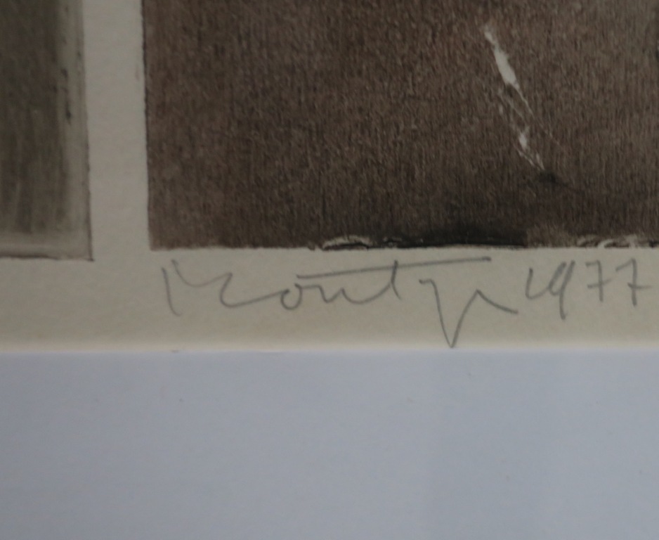 Jan Montyn: Ets, Zagaro - Ingelijst kopen? Bied vanaf 120!