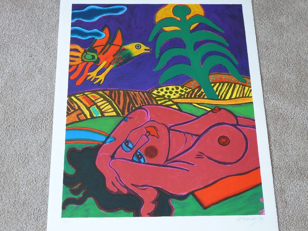 Corneille, Bell Ete, grote zeefdruk, 1994 kopen? Bied vanaf 425!