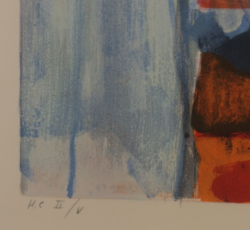 Kees van Bohemen: Litho, Een vrouw - Ingelijst (Groot) kopen? Bied vanaf 100!