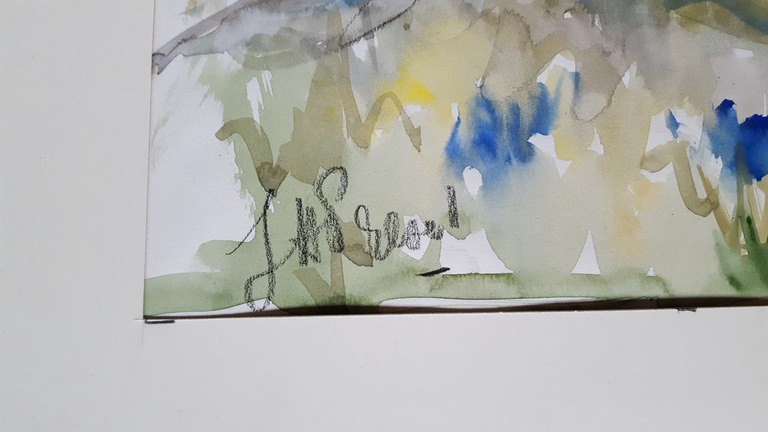 Job Frese: aquarellen, Oostenrijkse landschappen. kopen? Bied vanaf 1!