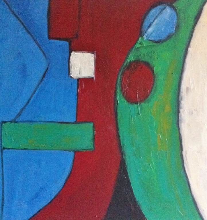 Planning-F -John Foppen- olieverf op canvasdoek - 3D - gesigneerd kopen? Bied vanaf 95!