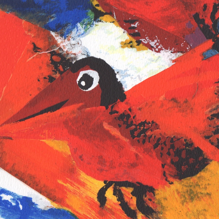 Willem van Scheijndel, zeefdruk, 1996 verkocht voor € 80!