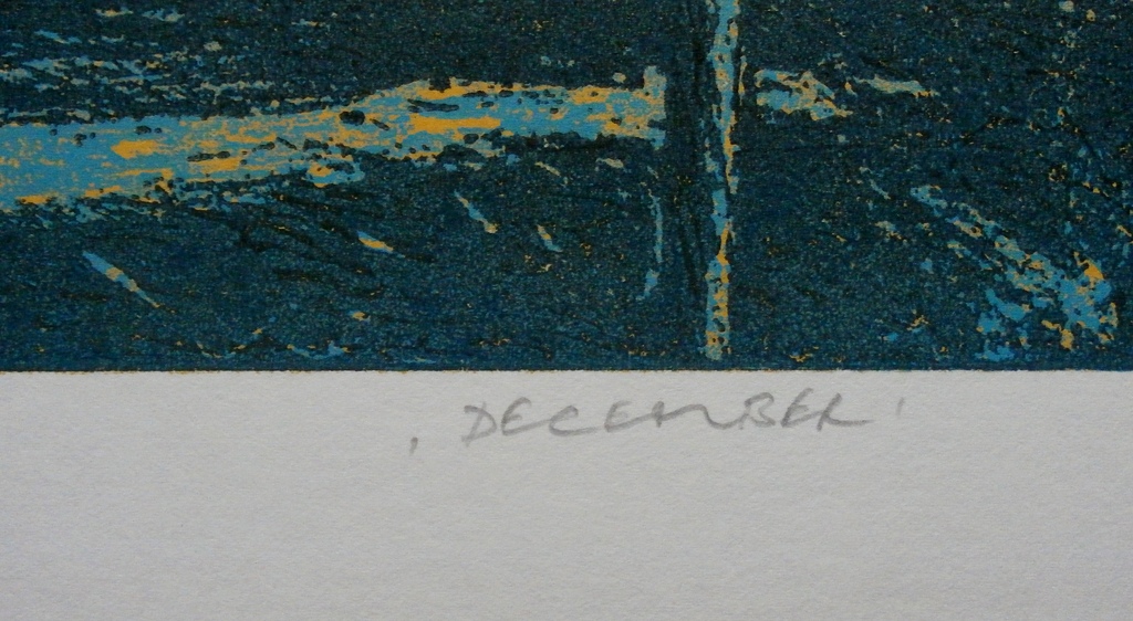 Elmar Gille - ets: December - 1995 kopen? Bied vanaf 69!