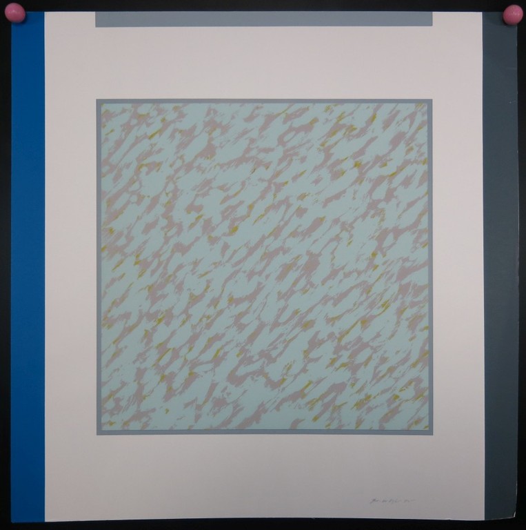 John de Rijke: Zeefdruk, Zonder titel kopen? Bied vanaf 1!