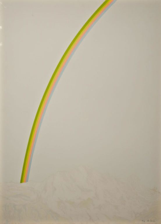 STANCO SKICZUK   Kleurenzeefdruk   DE REGENBOOG  Handgesigneerd kopen? Bied vanaf 45!