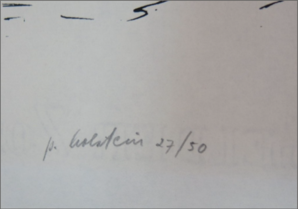 Pieter Holstein: Handgekleurde Litho, Figuren in de bergen kopen? Bied vanaf 1!