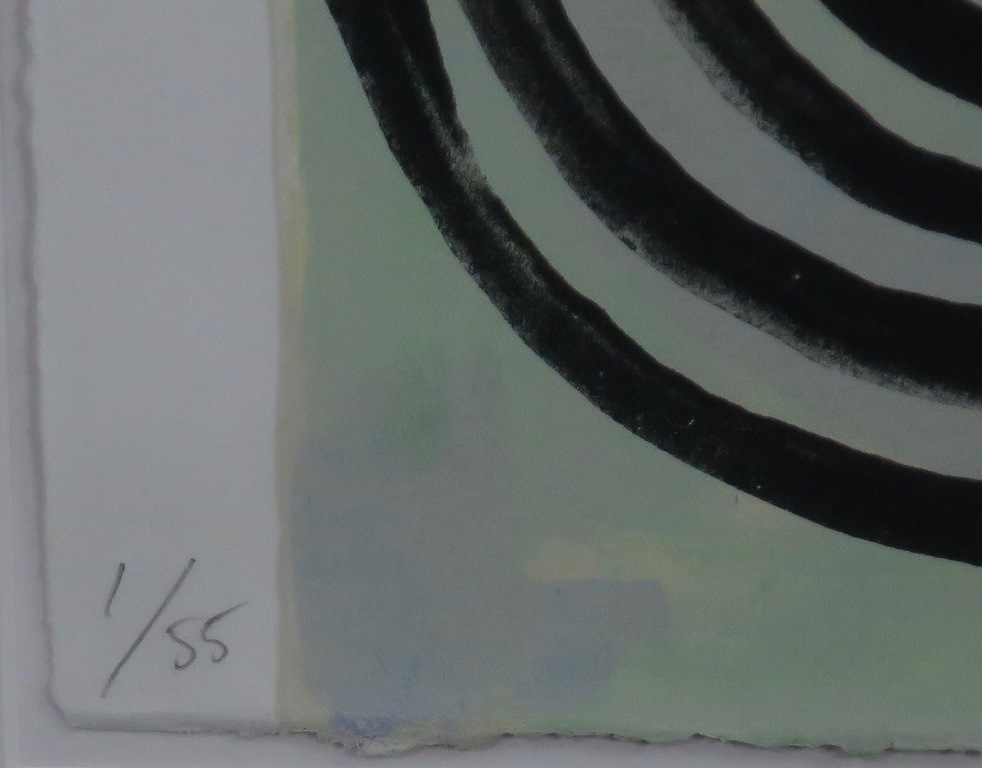 Cees Dolk: Zeefdruk, Figurenplan 4 -Ingelijst kopen? Bied vanaf 40!