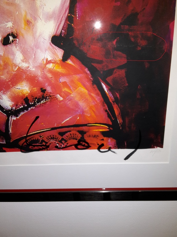 Herman Brood - Torso rood op papier  kopen? Bied vanaf 500!