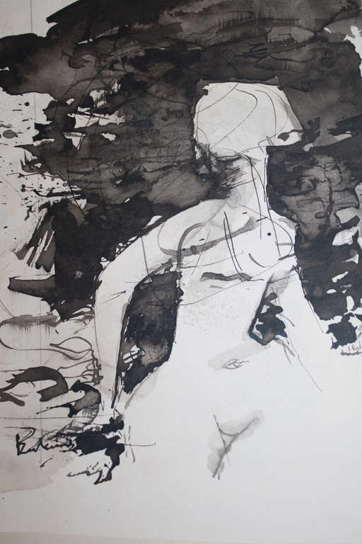 A BEEKMANS - INKT TEKENING NAAKT 1965 kopen? Bied vanaf 1!