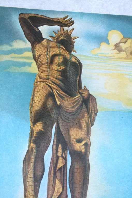 Dali Originele handgesigneerde litho 'Rhodos Colossus' kopen? Bied vanaf 920!