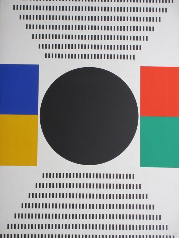 Kumi Sugai, Abstracte Compositie, Kleurenlitho kopen? Bied vanaf 100!