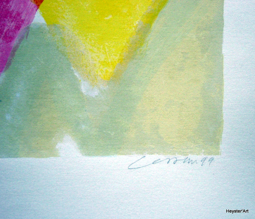 Henk van Vessem - Verzonken beschouwing - zeefdruk kopen? Bied vanaf 39!