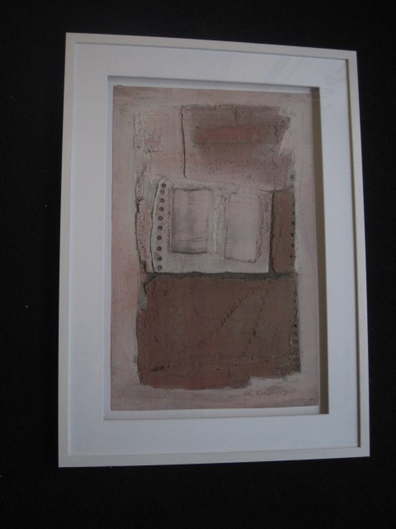 Zeldzaam Kees van Bohemen materieschilderij uit Zero periode met Jan Schoonhoven kopen? Bied vanaf 700!