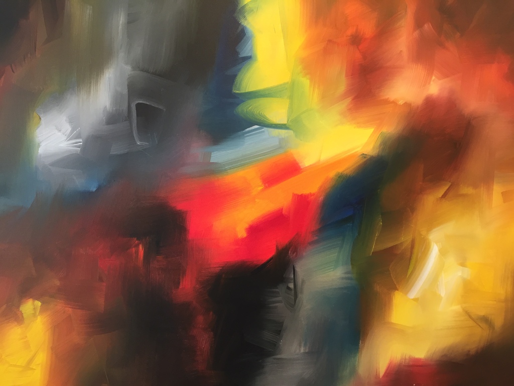 Gena Genadyj    acryl op doek   ABSRACT kopen? Bied vanaf 100!