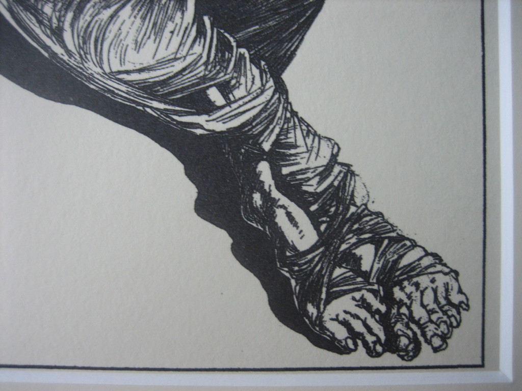 Salvador Dali - Wrapped Body - Lithografie - oplage 2500 ex. - 1944 kopen? Bied vanaf 1!