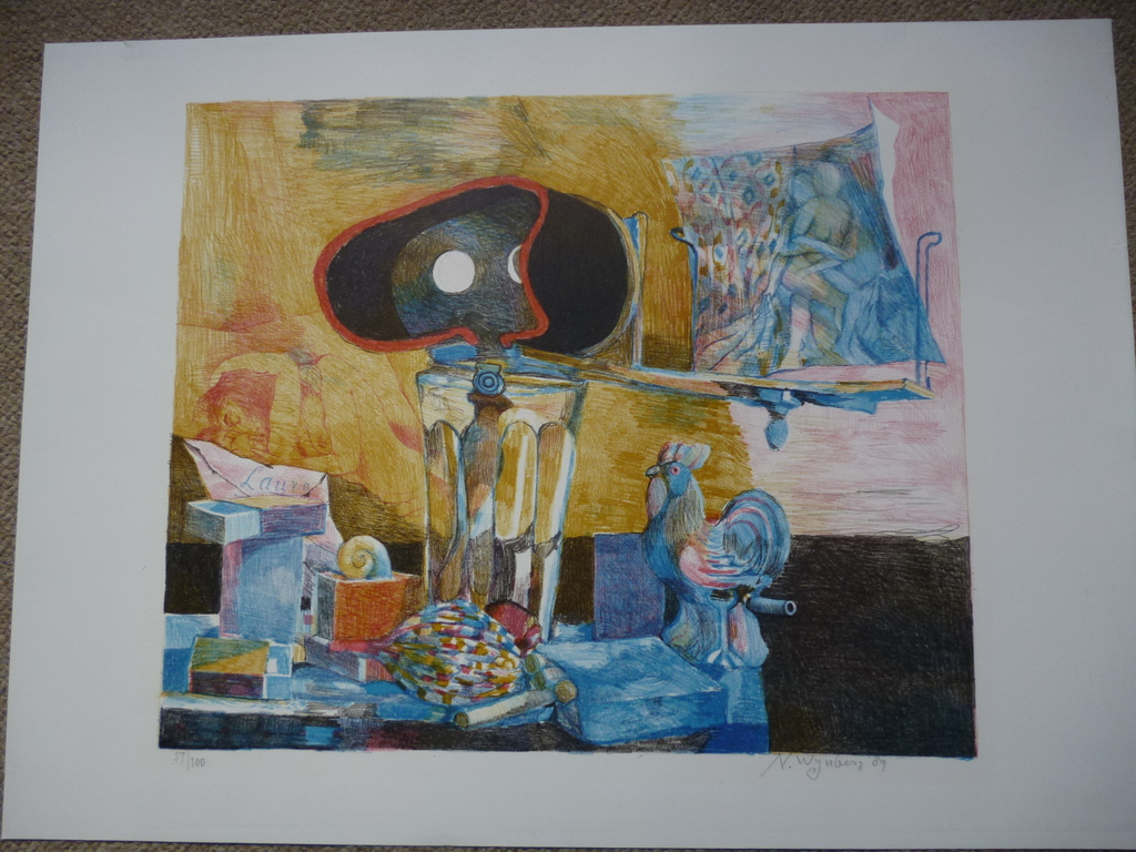 Nicolaas Wijnberg - kleurenlitho - Brief aan Laura kopen? Bied vanaf 100!