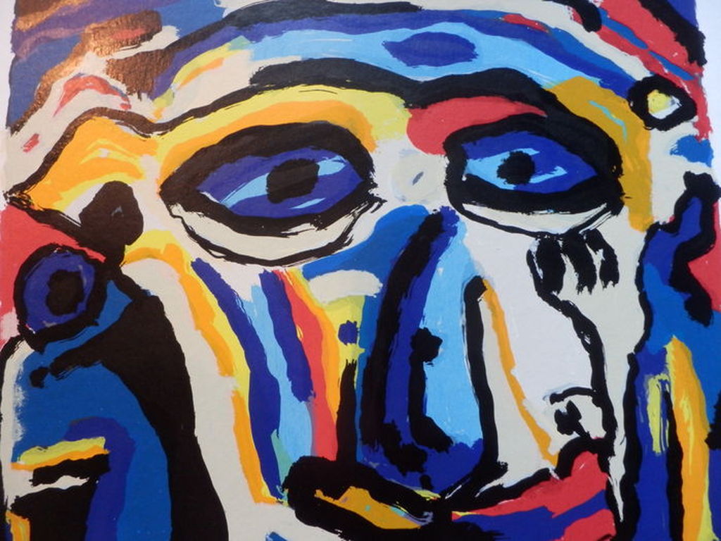 AD van HASSEL   Gr Zeefdruk  COBRA-HEAD  Handgesigneerd kopen? Bied vanaf 55!