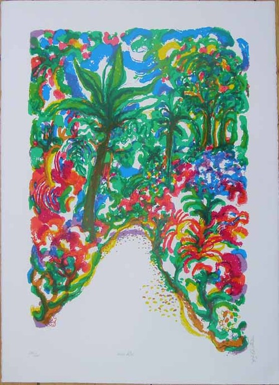 Ronald Julius Christensen: Lithografie, Wild path kopen? Bied vanaf 20!