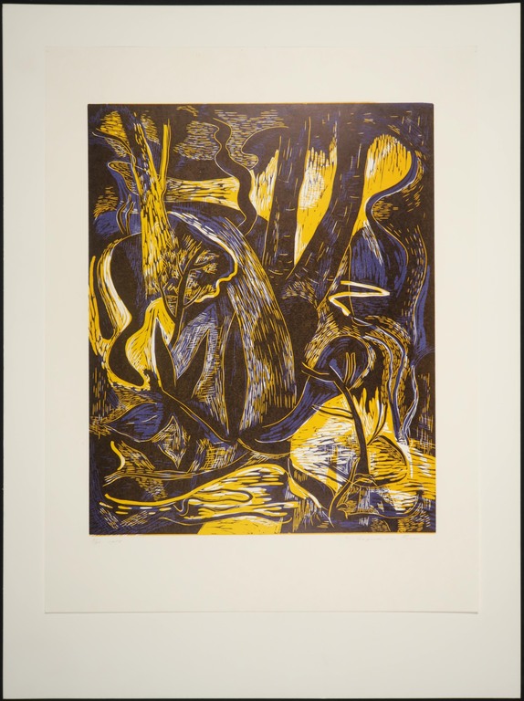 Jacques van Erven: Zeefdruk, Zonder titel  kopen? Bied vanaf 1!